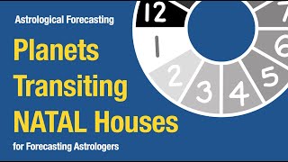 Transits Through The Houses - for Forecasting astrologers ⭐️