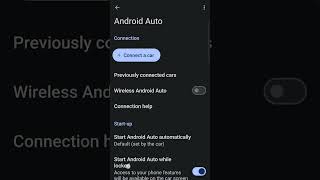 STOP ANDROID AUTO CONNECTING AUTOMATICALLY ANY CAR