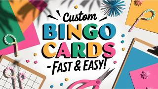 How to Make Custom Bingo Cards for Your Next Event - Fast & Easy!