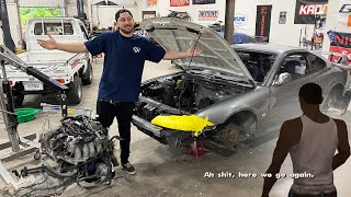 PULLING APART MY S15.