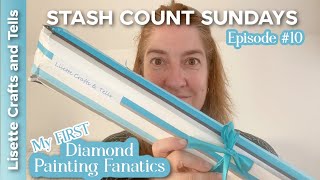 Stash Count Sundays #10 - My first Diamond Painting Fanatics kit has arrived and I love it!