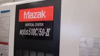 Mazak Model NEXUS VCN-510C/50-II 4-Axis CNC Vertical Machining Center