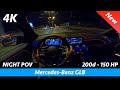 Mercedes GLB 2020 - Night POV test drive and FULL review in 4K | LED Headlights, 0 - 100 km/h