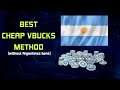 How to get VBUCKS for CHEAP Argentina Method 2024 (Without Argentina Bank)