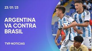 Sub 20: Argentina enfrenta a Brasil