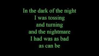 In the dark of the night - lyrics