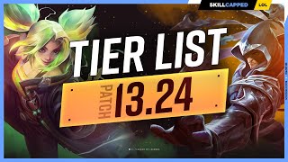 NEW TIER LIST for PATCH 13.24