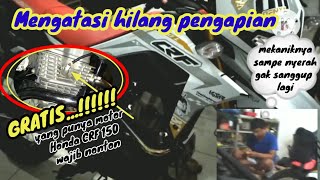 Mengatasi Honda CRF 150 L hilang pengapian ternyata.....!!!