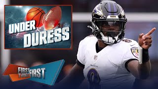 Lamar Jackson, Ravens QB lands on Broussard’s Under Duress List | NFL | FIRST THINGS FIRST