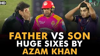 Father vs Son | Azam Khan Huge Sixes | Islamabad vs Quetta | Match 10 | HBL PSL 7 | ML2G