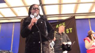 Ava Vidal - - Walthamstow anti-EDL rally 27 Oct 2012