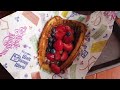 best magic kingdom snack the fresh fruit waffle w chocolate hazelnut spread from sleepy hollow