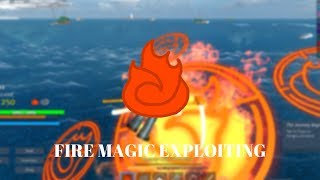 Arcane Adventures Exploiting Exploiting With Fire Magic - roblox elemental battlegrounds all magics hack 2018