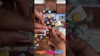 Easy Crafts Out Of Stickers: Miniature Cookies 🍪
