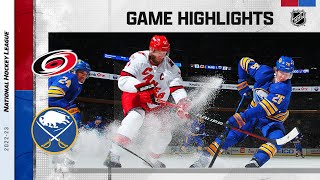 Hurricanes @ Sabres 4/8 | NHL Highlights 2023