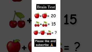 Brain Test #short #quiz #puzzle # challenge #