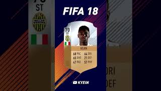 Moise Kean - FIFA Evolution (FIFA 18 - FIFA 22)