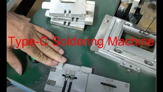 Type C 3.1 Data Wire Hot Bar Soldering Machine with Soldering PCBs - XFD Tech