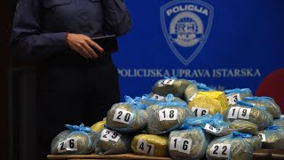 Illegal trade in more than eight tons of tobacco, police found weapons and 6 kilograms of marijuana