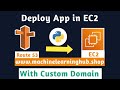 AWS Tutorials: Deploy Python App on AWS EC2 with Custom Domain using AWS Route 53