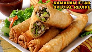 Chicken Cheese Roll With Homemade Sheets | How to make Chicken Cheese Roll | Ramadan Special Recipes