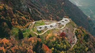 ESCURSIONE AL FORTE DI PUNTA CORBIN Altopiano di Asiago Sette Comuni