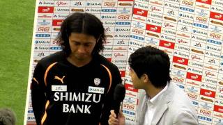 清水エスパルス2010-06-06ジュビロ磐田戦 永井雄一郎ヒーローインタビューHD