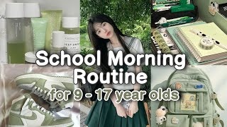 School Morning Routine for 9 - 17 years old | Back to School Tips
