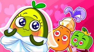 Avocado Baby Dresses Up as a Bride || Funny Stories for Kids by Pit & Penny 🥑