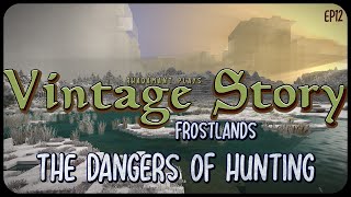 The Dangers of Hunting in Vintage Story - Unforgiving Wilderness Survival Game // EP12