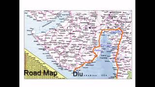 GUJARAT-ROAD MAP OF TRAVEL