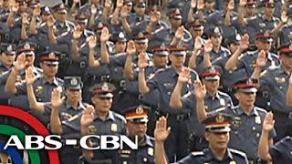 Bandila: 15 pulis, pinasisibak dahil sa droga, kotong