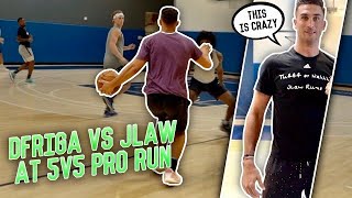 Mic'd Up Against JLaw \u0026 Pros At Private 5v5 Run In LA!