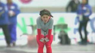 ▲2006/12/10▲ＷＣ長野大会2日目 -1- 女子500m　スピードスケート