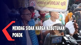 Mendag sidak harga kebutuhan pokok