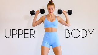 10 MIN FULL UPPER BODY Workout (Toning & Strength)