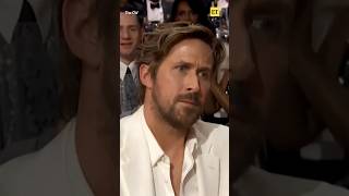 Ryan Gosling’s Reaction to I’m Just Ken Winning Best Song at the Critics Choice Awards 🤣 #shorts