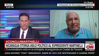 Entrevista de CNN a Ricardo Martinelli por Asilo en Nicaragua | 8 de Febrero 2024