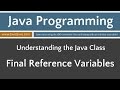 Learn Java Programming - Final Reference Variables Tutorial