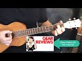 kmise tenor guitar finger picking demo