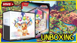 ⚡️ [ESP] UNBOXING PRISMATIC EVOLUTIONS ⚡️ ELITE TRAINER BOX Y BINDER COLLECTION⚡️