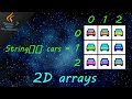 Java 2D arrays 🚚