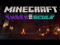 minecraft 1.22 end u0026 sculk update trailer deep dark dimension concept