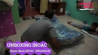 UNBOXING KASUR BUSA INOAC 200x180x20