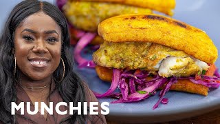 Make This Fried Plantain and Red Snapper Sandwich