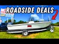 We Found GREAT Boat Deals On The Side Of The Road!!!