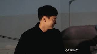 180307 강동원 Kang Dong Won 姜棟元 宅配男逃亡曲電影首映會 電影中回矇的場景