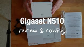 Gigaset N510 IP PRO Base Station (Unboxing, Setup, Review)