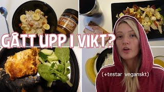 FÖRSÖKER GÅ UPP I VIKT. #2 (+testar vegetariskt!)