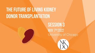 Session 3: The Future of Living Donor Kidney Transplantation